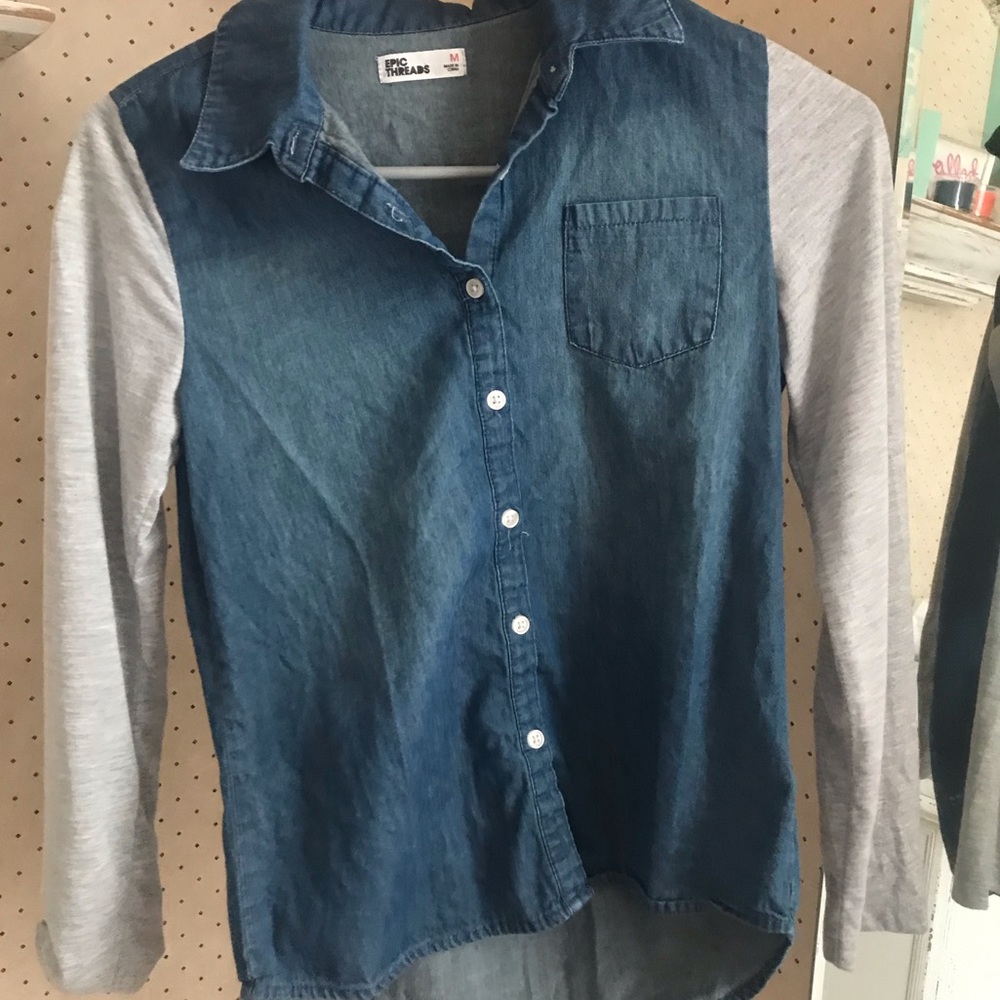 Nordstrom button down top
